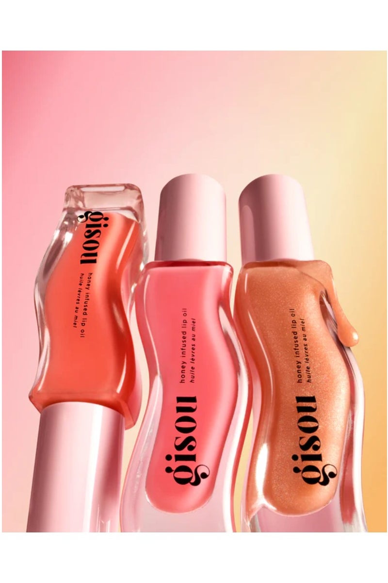 Gisou  Lip Oil shines with gorgeous radiance in three new shades