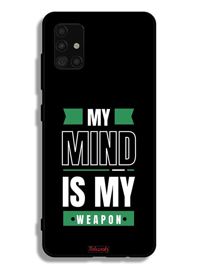 Tolwak Samsung Galaxy A51 5G Protective Case Cover My Mind Is My - Image 1