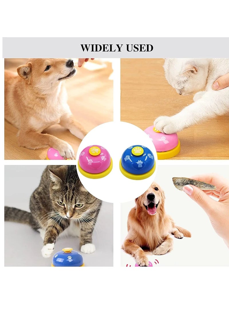Pet Training Bell Dog Puppy Kitten Potty Training Bells Footprint Pattern Doorbell Buttons for Communication Multicolor - Image 5