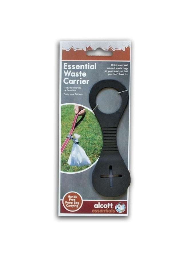 ألكوت حاملة النفايات الأساسية باللون الأسود - Image 1