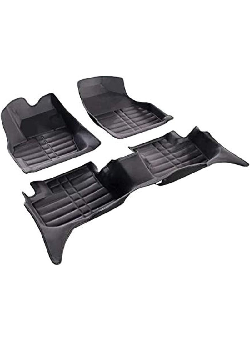 5D Car Floor Mats – Custom Fit Set for Renault New Logan 2019