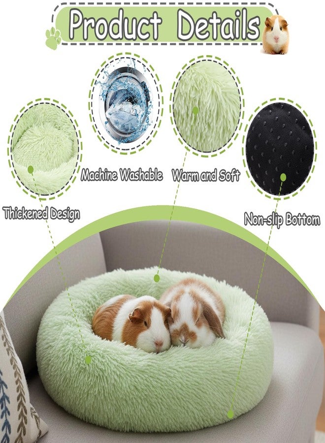 BMMN Guinea Pig Beds Hamster Beds Small Animal Bedding Thickened and Warm Winter Guinea Pig Beds for Dwarf Bunny Chinchillas Hamsters Hedgehogs Ferrets Green - Image 3