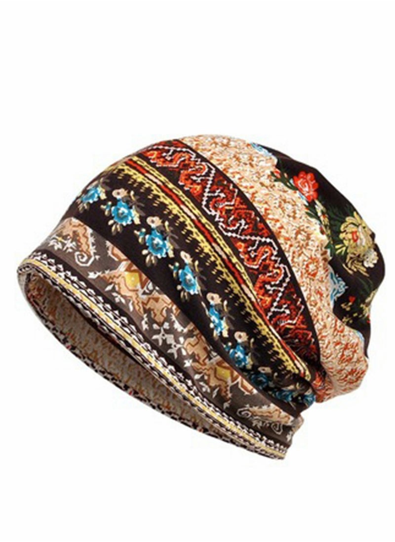 KASTWAVE Slouchy Hats, 1 PCS Baggy Beanie Chemo Hat, Soft Stretch Infinity Scarf Head Wrap Cap for Men Women  - Image 2