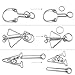 Zooshine 3 Pcs Large Metal Brain Puzzle TeasersChallenging for Party GamesOffice Toy Gift for Adults and Teens - Image 4