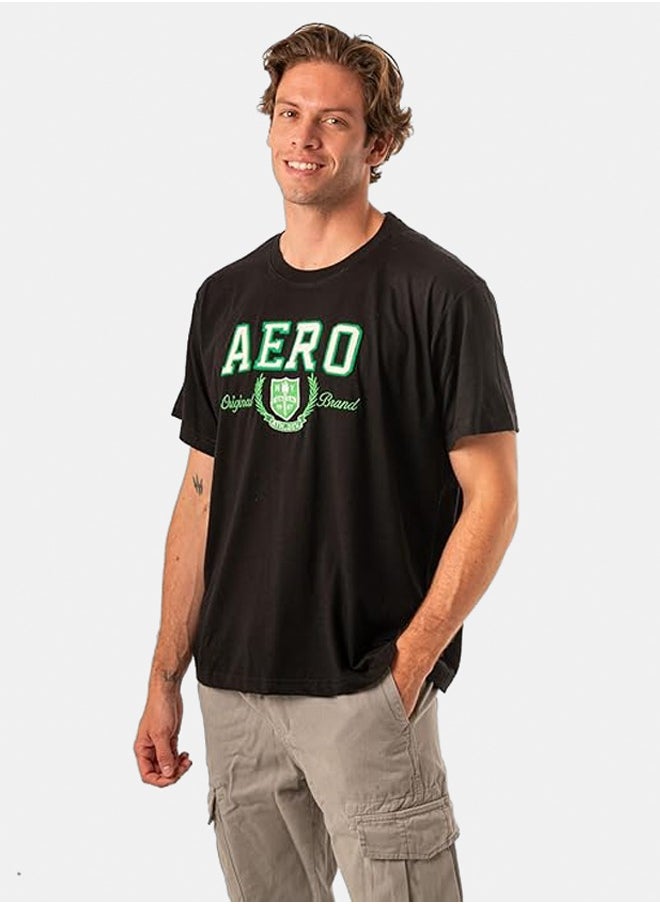 Aeropostale - AERO ATHLETIC CREST APPLIQUÉ GRAPHIC TEE - Image 1