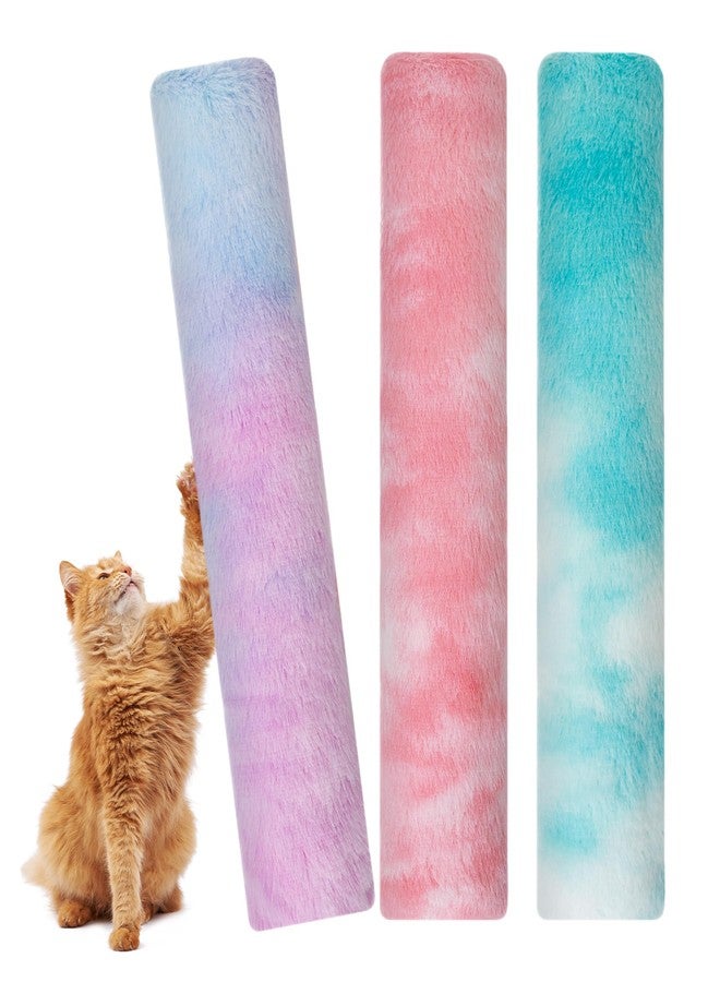 IPTPAS 3 Pack Cat Kicker Toy Pillows, Interactive Plush Toys with Catnip Inside, Soft Durable Kick Sticks Teething Chew Toy, Cat Body Pillows for Indoor Cats & Kittens, Promote Exercise, Play & Cuddle - Image 1