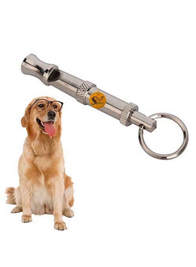 سايج سكوير صفارة تدريب قابلة للتعديل للكلاب الأليفة والجراء مع أوامر الكلاب والتحكم الهادئ (عبوة من قطعة واحدة) - Image 1