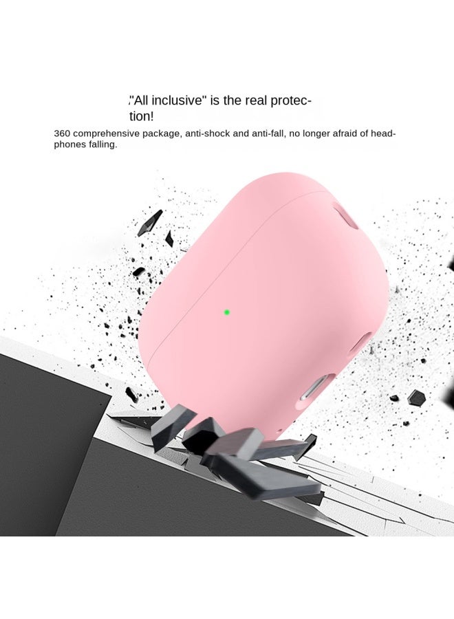 حافظة متوافقة مع AirPods Pro 2 غلاف حماية سيليكون Apple AirPods Pro 2 - Image 3