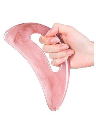 Gua Sha Massage Tool, Lymphatic Drainage Massager, Resin Scraping Tool, Natural Stone Gua Sha Board for SPA Acupuncture Physical Therapy Muscle Knots Facial Caring Point Treatment(Large Pink) - pzsku/ZE7C265A3FC36900F2152Z/45/_/1683625702/f2b450d7-1204-48da-91ce-73d40500e9db