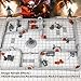 AUSPDICE Dungeon Walls 40pcs 28mm Miniature RPG Terrain Modular System DND Terrain Building Accessories for Tabletop RPG Role Playing Scenes Gift of Christmas Halloween for DM Expansion Pack 3 - Image 4