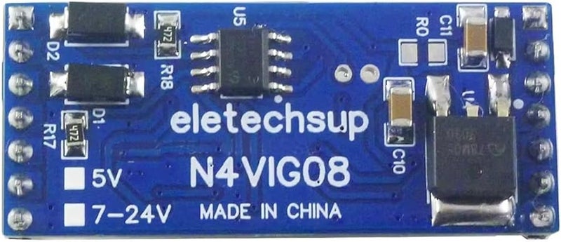 2PCS 8 Channel Analog Input Module 0 5V 10V 4 20mA ADC RS485 Modbus RTU DC 7 24V - Image 1