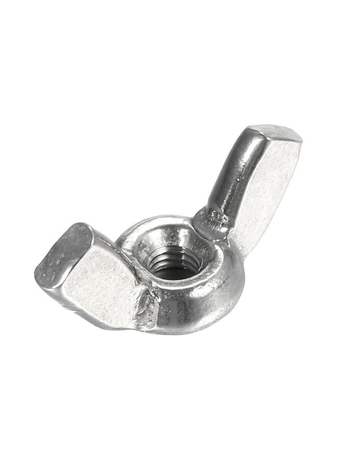 نيبمينينت صامولة براغي يدوية على شكل فراشة فضي 12.00X2.00X8.00مم  - Image 3