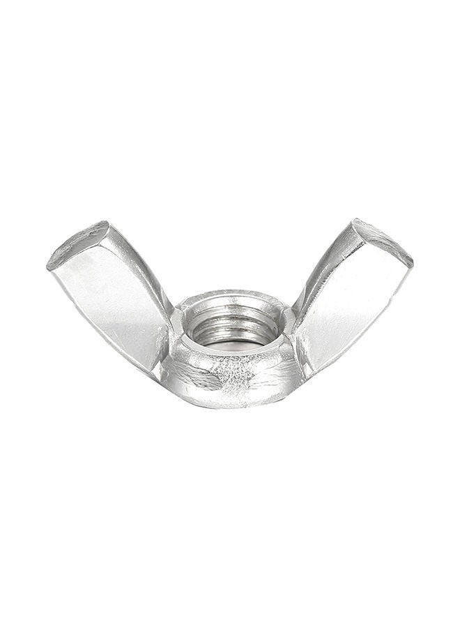 نيبمينينت صامولة براغي يدوية على شكل فراشة فضي 12.00X2.00X8.00مم  - Image 4