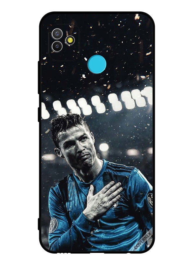 Covernex Protective Case Cover For Tecno Pop 5 Ronaldo Thanking To Crowed For Scoring - Image 1