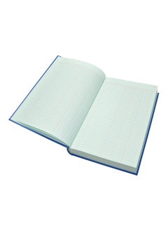 FIS FIS Cash Book Azure Laid Ledger Paper FS (210 x 330 mm) Size 6 Quire - FSACCTC6Q73  - Image 2