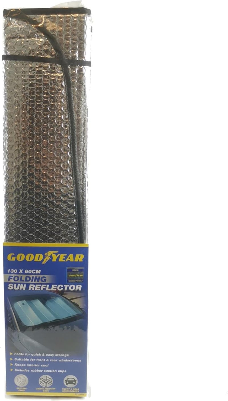 Goodyear Universal Folding Foil Sun Shade for Car and Van - Image 3