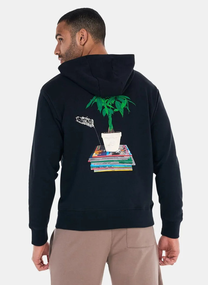New Balance Men's Athletics Wesley Shan Puzzle Cube Hoodie