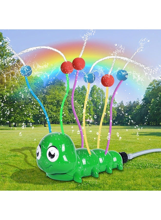 Adorable Cartoon Water Sprinkler Toy, 360-Degree Rotating Water Plaything, Suitable for Summer Backyard Garden Games, Outdoor Kids' Fun Activity, Kids' Day Gift - Image 1