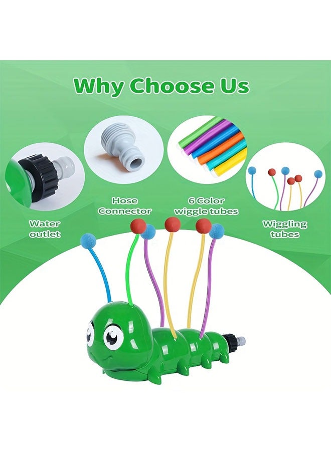 Adorable Cartoon Water Sprinkler Toy, 360-Degree Rotating Water Plaything, Suitable for Summer Backyard Garden Games, Outdoor Kids' Fun Activity, Kids' Day Gift - Image 2