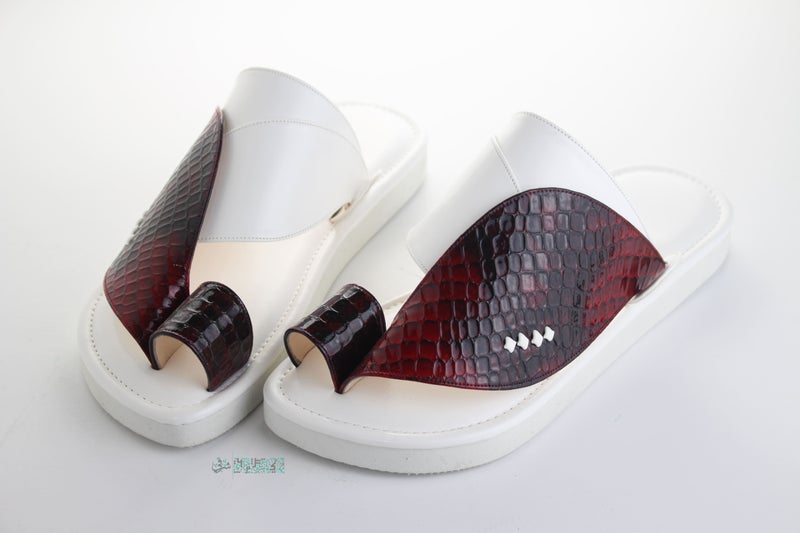 Zubairiya Naal | For Daily Wear, Eid and Occasions | Sandal | Red Ruby | Saudi Arabian Eastern