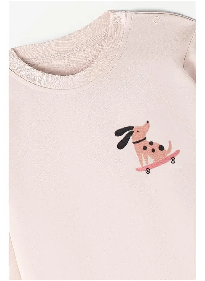 جون June Baby Tracksuit Set Light Pink