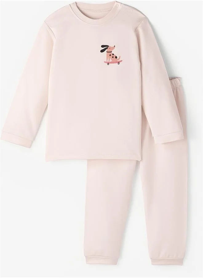جون June Baby Tracksuit Set Light Pink