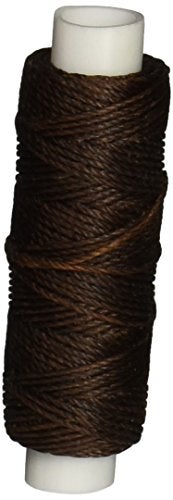 Tandy Leather Factory 1227-02 Waxed Nylon Thread, 25-Yard Spool, Brown - Image 4