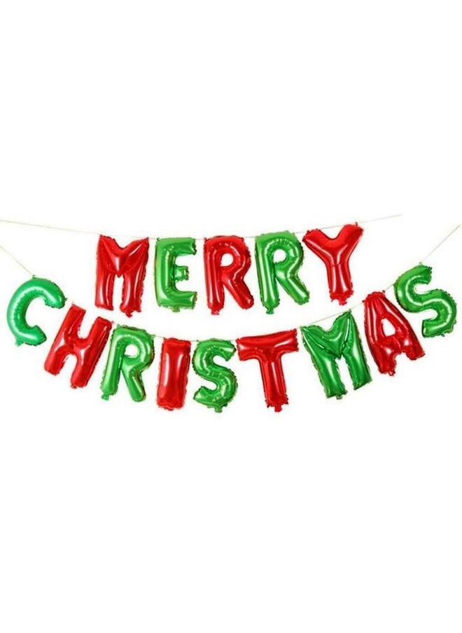 Infispace Infispace® Merry Christmas Foil Balloon Banner for Christmas Decoration  - Image 1