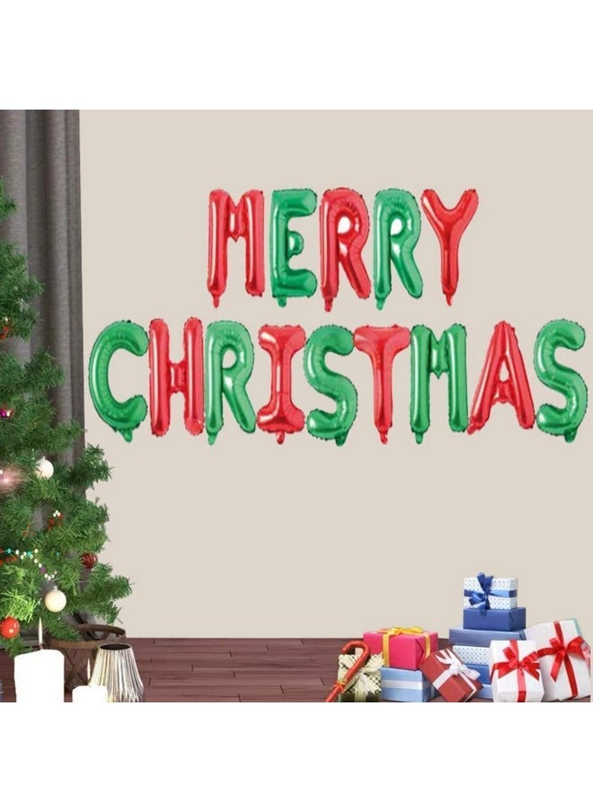Infispace Infispace® Merry Christmas Foil Balloon Banner for Christmas Decoration  - Image 4