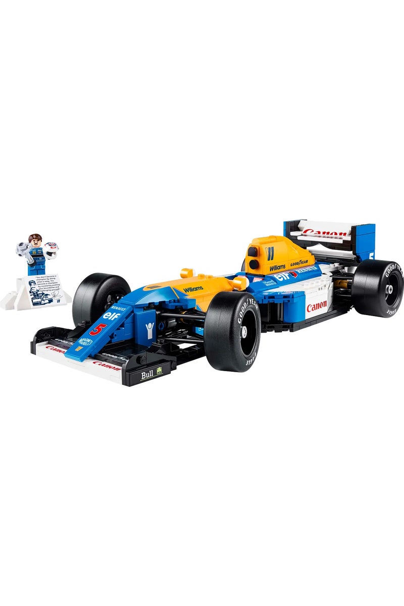 LEGO Icons Williams Racing FW14B & Nigel Mansell 10353 - 18+ F1 Car Model Set (799 Pieces) - Image 2
