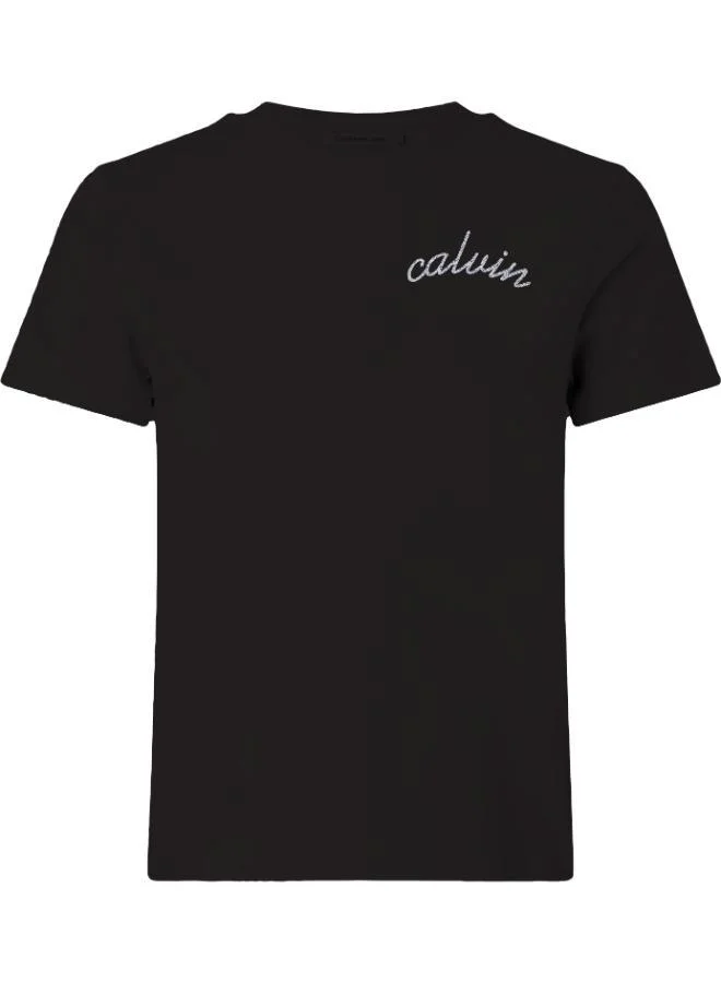 Calvin Klein Jeans Logo Crew Neck T-Shirt