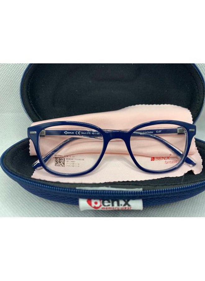 BEN.X - Full Rim Square Eyeglass Frame 278 C 07 - Image 1
