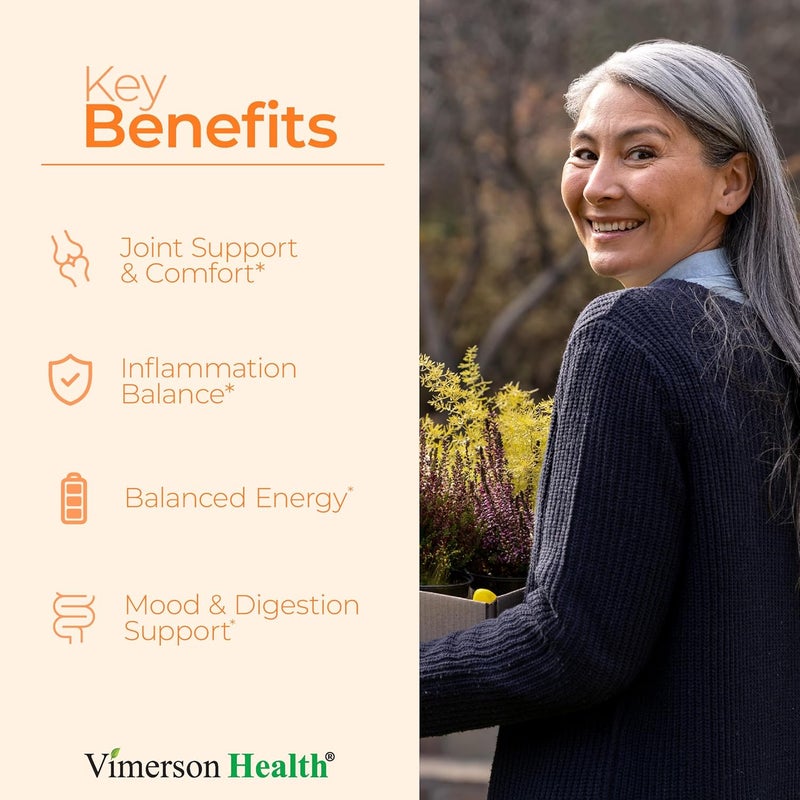 Vimerson Health Turmeric Supplement with Moringa Leaf Joint Supplements for Women  Men  Moringa Oleifera  Tumeric Curcumin with Black Pepper Premium Moringa Capsules for Joint Support Digestion Energy 2 Pack - Image 2