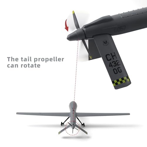 NUOTIE MQ-1B Predator Drone 1/72 Metal Airplane Model Kits with Stand CAFB 432nd Wing DieCast Alloy Fighter Model Pre-Build Military Aircraft Collection for Display or Gift - Image 5