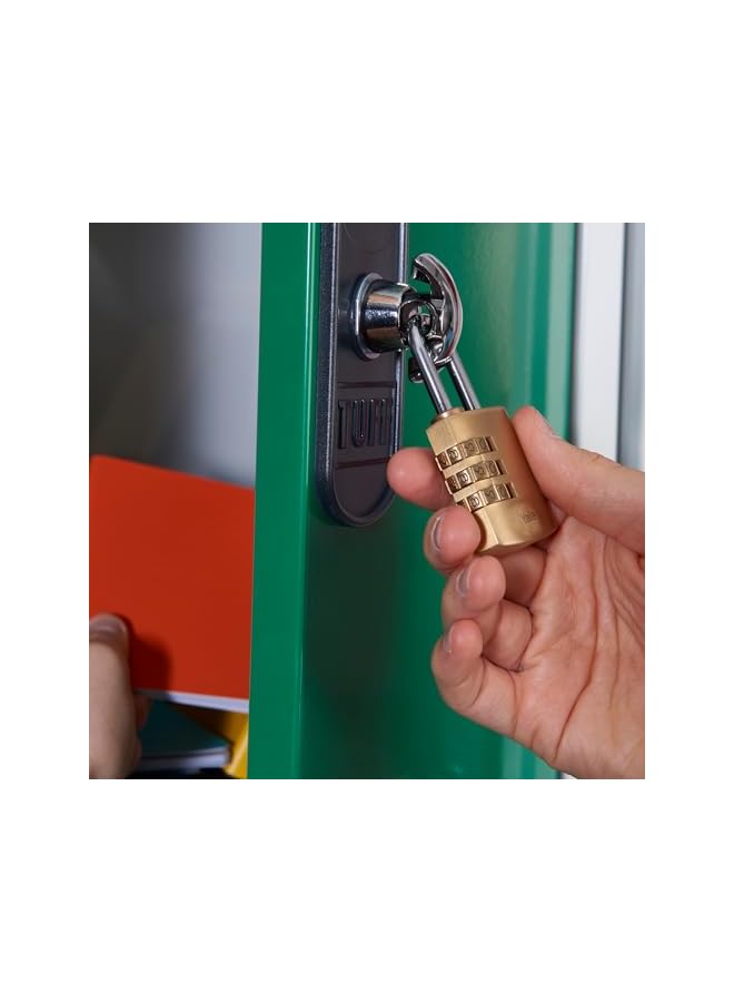 Yale Y150/30/125/1, Y150 Series Combination Padlock 31.5mm Brass - Image 2