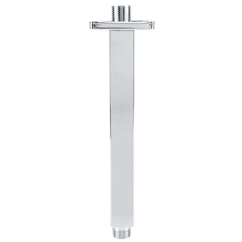 Square Stainless Steel Top Shower Arm Pipe Wall Mount for Bathroom Ceiling Shower Head (40 Cm) - Image 2