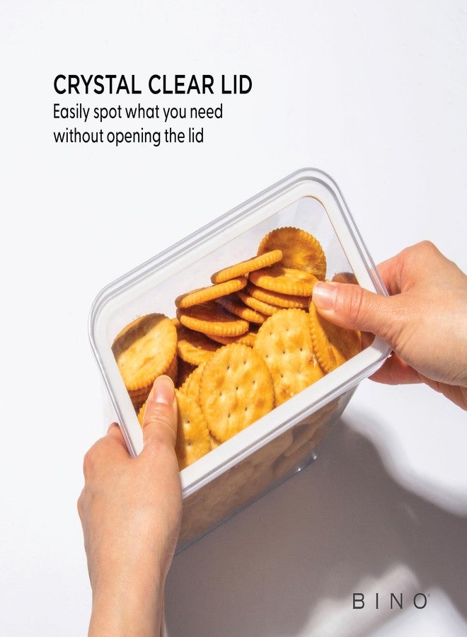 BINO | Food Storage Containers - 2.4L | THE SNAP+COLLECTION | Airtight Storage Containers with Lids | Kitchen & Pantry Organization | Kitchen Containers Airtight - Image 4