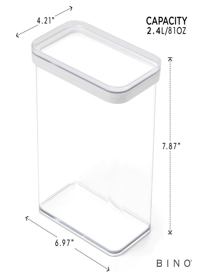 BINO | Food Storage Containers - 2.4L | THE SNAP+COLLECTION | Airtight Storage Containers with Lids | Kitchen & Pantry Organization | Kitchen Containers Airtight - Image 2
