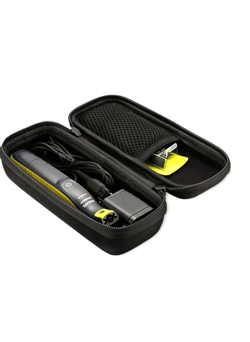 Hard Case for Philips Norelco OneBlade QP2520 QP2530 QP2620 QP2630 Travel Organizer Carrying Bag for Philips Norelco One Blade Hybrid Electric Trimmer and Shaver（Black） - Image 4