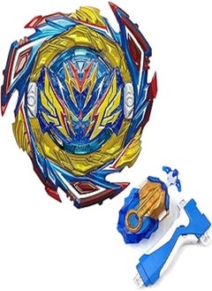 Bey Battling Tops Burst Dynamite Battle B-187 Savior Valkyrie.Sh-7 with Bey Blade Launcher Grip Right Spin DB Layer System Gyro Toys Set for Kids Children Boys