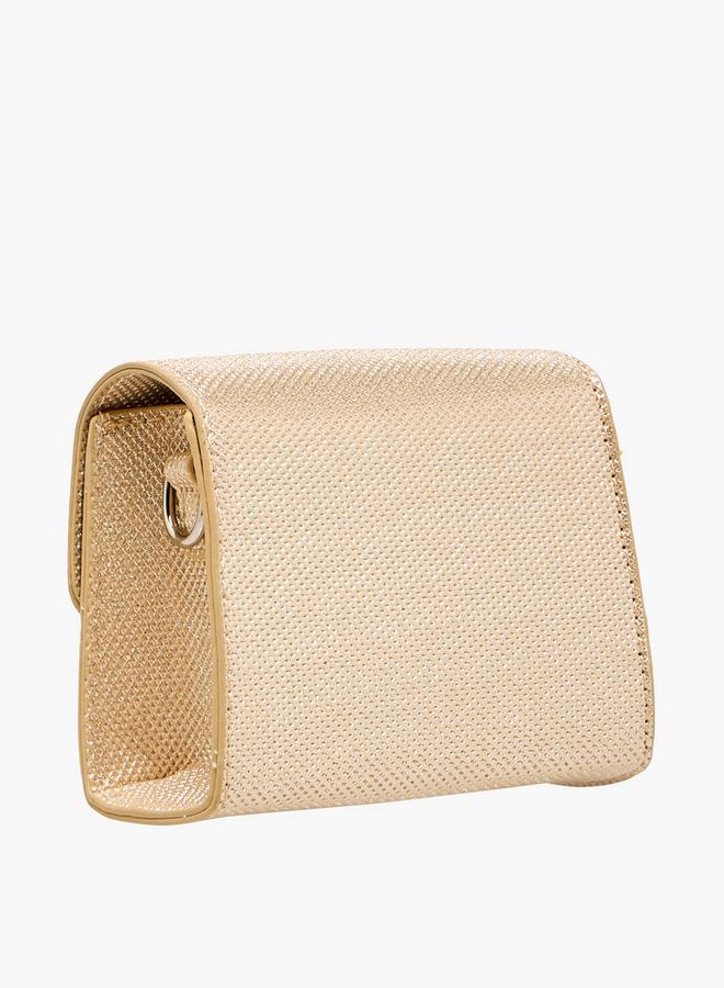 فلورا بيلا من شو إكسبرس حقيبة فلورا بيلا كروس بودي مزينة بفيونكة بحزام سلسلة من مجموعة رمضان - Image 4