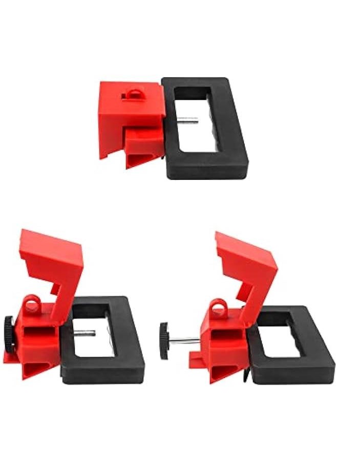 Arabest Clamping Circuit Interrupter for High Voltage (480-600V), 4-Pack Oversized Breaker Lockout  - Image 2