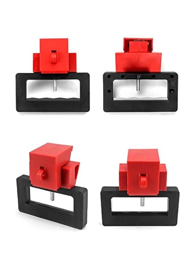Arabest Clamping Circuit Interrupter for High Voltage (480-600V), 4-Pack Oversized Breaker Lockout  - Image 4