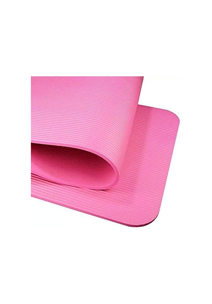 Yoga Exercise Mat Pink 10mm - Image 2