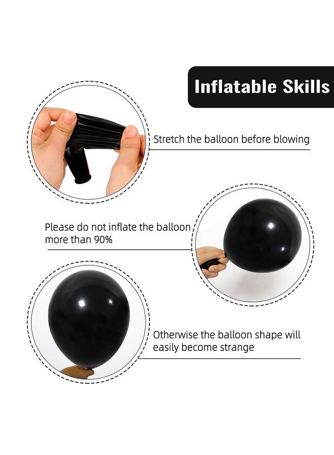 RUBFAC Balloons Rubfac 129Pcs Different Sizes Pack Of 18 12 10 5 Inch Balloon Garland Arch Kit For Birthday Party Graduation Wedding Decoration Latex Balloons - Image 3