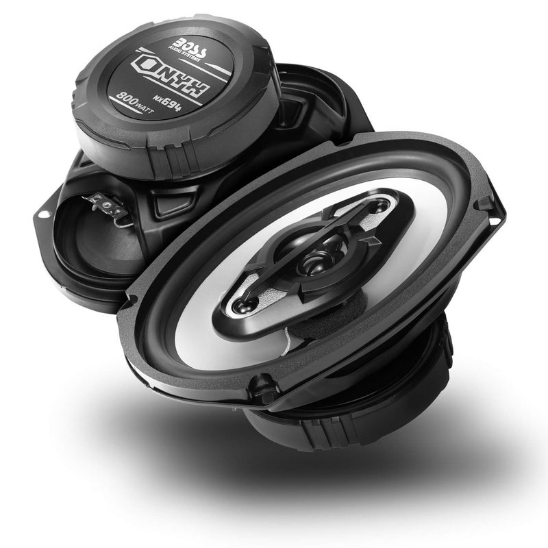 BOSS AUDIO SYSTEMS BOSS Audio Systems NX694 Car Speakers - 800 Watts Per Pair, 400 Watts Each, 6 x 9 Inch, Full Range, 4 Way, Sold in Pairs  - Image 1