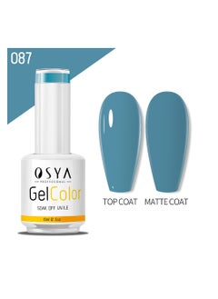 OSYA gel Nail Polish Collection Soak Off UV&LED CANNI OUTPUT Gel polish 15ml (087)  - Image 1