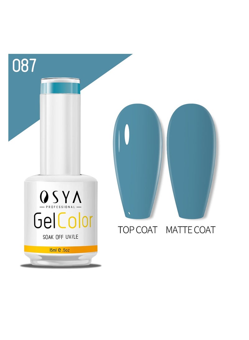 OSYA gel Nail Polish Collection Soak Off UV&LED CANNI OUTPUT Gel polish 15ml (087) - Image 1