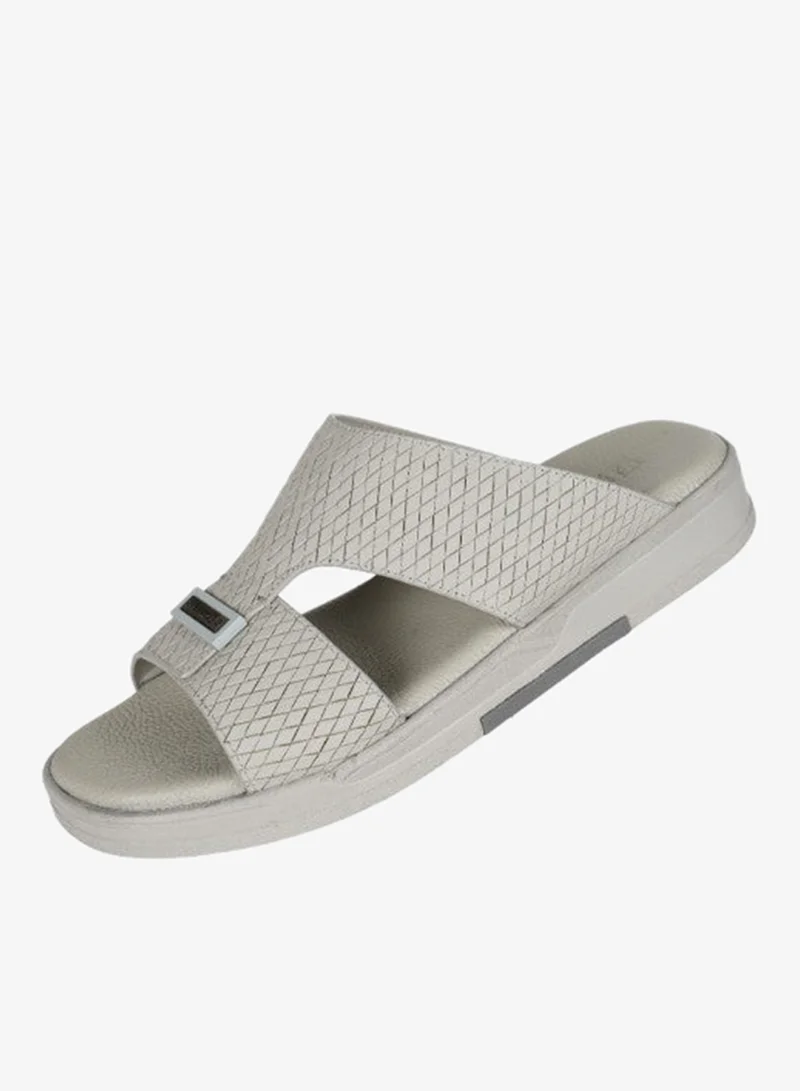 Barjeel Uno Light Grey 008-3390 Barjeel Uno Men Arabic Sandals BJM 01 Light Grey for Men | Best Price UAE