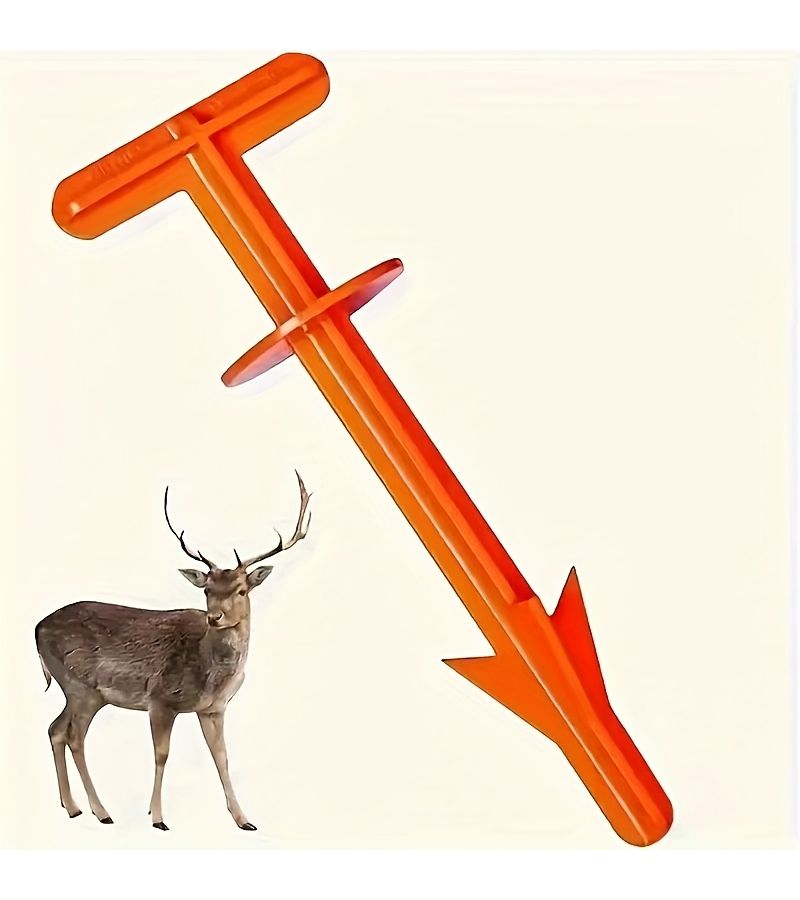 Orange Arrow Removal Tool for Hunters Sharpening Stick Hunting Game Accessory - Image 4